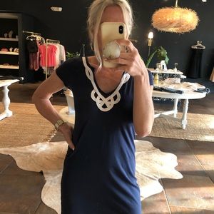 Lilly Pulitzer Navy T-shirt Dress